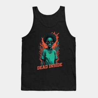 Dead Inside Afro Tank Top